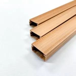 우드색 5호 사각 전선몰딩 인테리어몰딩 쫄대 케이블