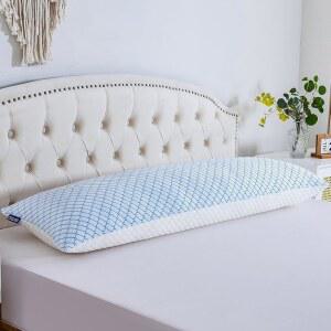 게한나 바디 커버 파쇄 옆침반용 베개 지퍼 냉각 메모리 침대 수면용