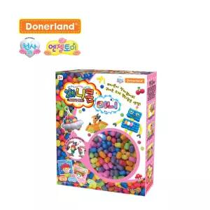 도너랜드 어린이 선물 국산 교육용 미술 치료용 옥수수전분 funny Corn mini 20g 500알 수업교구