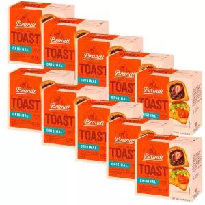 브란트 트위백 러스크 달콤한 바삭한 빵 치아를 가진 들에게 완벽 고소한 토핑으로 즐기기 각각 8온스 10팩
