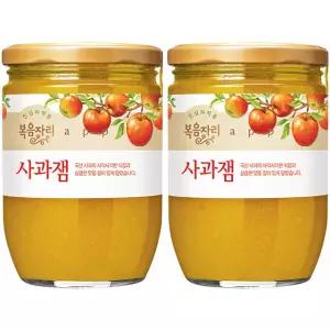 복음자리 사과잼 620g 2개세트