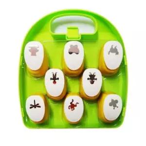 모양펀치중형세트 - 8종 동물(R-25 8종)