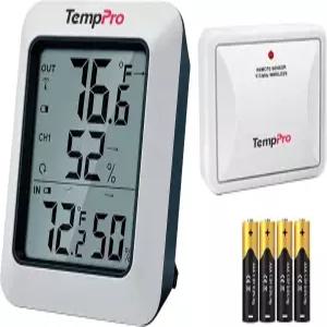 TempPro TP60 디지털 습도계 야외 온도 및 습도 측정기