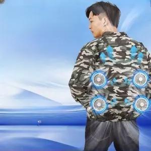 선풍기 작업복 아이스 시원한 선풍기옷 반팔 선풍기조끼