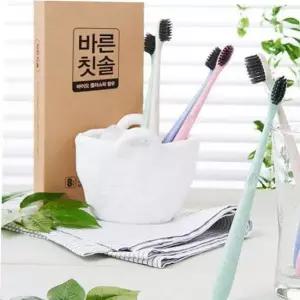 칫솔 TBZ BTM 바른생활 바른칫솔 극세모 8입