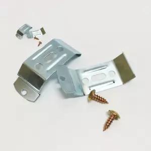 클립 2개 롤스크린 버티컬고정 커튼 블라인드 브라켓