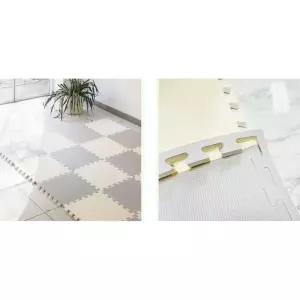 층간소음 완화 퍼즐매트 50x50cm 4P 놀이방 충격흡수 베란다 유아안전