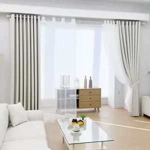 [지나송] 노엘 암막커튼+코디커튼+커튼봉 (대형)