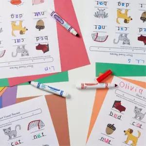 굵은선그리기 미술놀이 수성마카12색 크레욜라워셔블 어린이집 아동