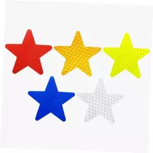 반사 스티커 별모양 야간 안전 스티커 킥보드 휠 장식