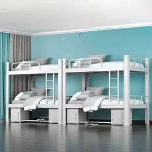 기숙사 2층침대 조립식 철제침대 이층 펜션 숙소 게스트하우스 성인용 이층침대