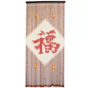 집 발 출입문 커튼 나무 투명 입구 구슬발 소품