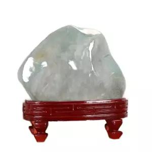 옥돌 받침대 수석 거실 인테리어 원석 장식품 사무실 스톤테라피 자연석 컬렉션 디스플레이