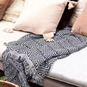 캠핑러그 차박이불 캠핑담요 블랑캣 프랙탈 130 180 블랑캣