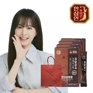 [농협홍삼] 한삼인 홍삼진 굿데이스틱 10ml 100포 4세트+쇼핑백