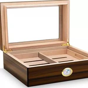 대용량 시가보관함 원목 휴미더 습도조절 숙성용 캐비닛 보관케이스