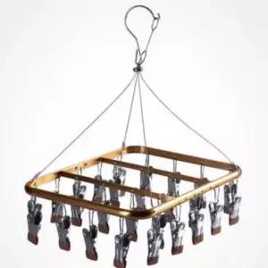 [SBD] 다용도 26P 옷걸이 모빌 행거 양말 집게형 건조대