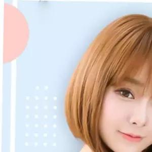 스타일 여자단발 보브컷 단발커트 앞머리 앞머리통가발 통가발 단발 똑단발 골드 그레이 풀뱅 단발머리