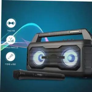 무선마이크 가정용 미니 앰프 나만의노래방 KY204 소형 휴대용