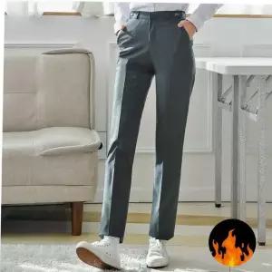 남성정장바지 TBZ 교복몰 (허리조절) 기모 스판 그레이 교복바지(여자)