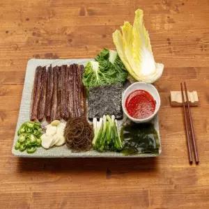 포항 구룡포 꽁치 과메기 5미(10쪽) 야채포함혼술세트