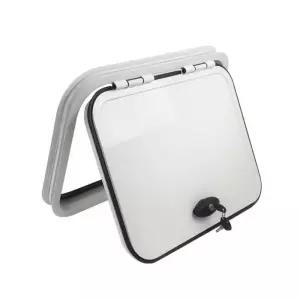 캠핑카도어 서비스 도어 짐칸 카라반도어 여닫이 수납고 트레일러