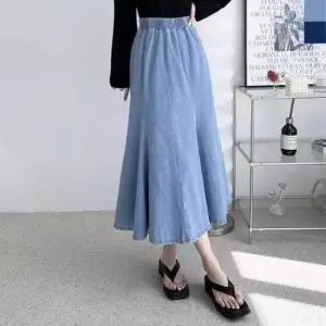 [SBD] 청치마 밴딩스커트 KYI 971 머메이드