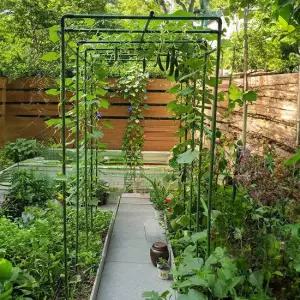 갱플 정원 포도 넝쿨 식물 지지대 원예용 플라스틱 지주봉 텃밭 180cm