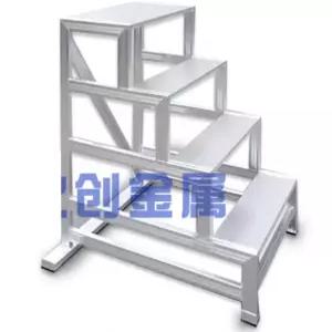 계단식 발판 알루미늄 안전 디딤대 3단 계단 철재