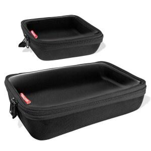 투명 창이 있는 HAUTMEC 2 하드 공구 케이스 정리함 1680D 및 EVA 방수 공구 가방 공구 및 액세서리용 이중 지퍼 유틸리티 파우치 u2013 HT0403