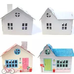 스케치종이집 미니종이집 종이집만들기 페펜하우스 5명용 페펜하우스 미니종이집 만들기용품