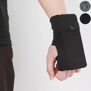러닝 포켓장갑 홀더 파우치 핸드폰 수납 손목 장갑 여름반장갑