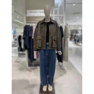 [백화점 홈쇼핑 정품] 스튜디오 톰보이 신세틱레더 집업 자켓 (9175361971)