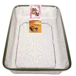 대형수납바구니 스텐 사각바구니 특대 스텐식기 식기정리