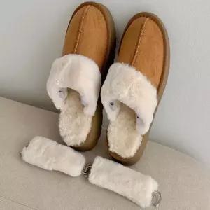 인기상품 착화감 좋은 따뜻한 털 슬리퍼 고리 탈부착 겨울 신발 [WFKPONJ_260411]