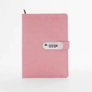 [문구] 비밀 다이어리형 노트 핑크 여아생일선물 신학기선물 비밀다이어리 여행다이어리 초등학교선물