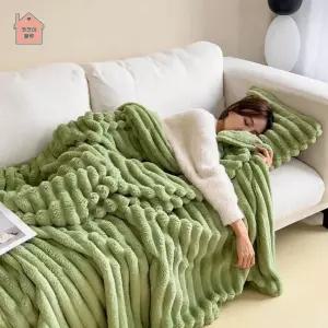 양털 담요 블랭킷 소파담요 침대 퍼 플리스 침대이블