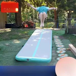 줄넘기 에어매트 점핑매트 유산소운동 충격흡수 실내 퍼플 점프 층간 체조 점핑 줄넘기매트