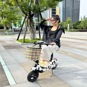 가성비 앉아서타는 전동킥보드 배달용 좌식 킥보드 접이식 배달용킥보드 검정 블랙 전기