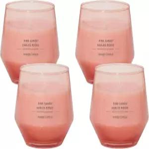 양키 캔들 스튜디오 미디엄 핑크 샌즈TM 10온스 4팩