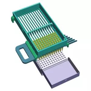 피펫 팁 정렬기 파이펫 정리 마이크로 실험실 반자동 실험 범용 벌크 상자 보관 공업용