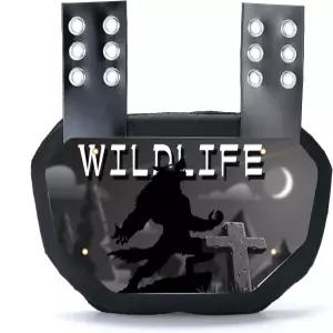 펜듀오 축구 백 플레이트 선수용 하부 패드 후면 보호대 청소년 및 어깨 고충격