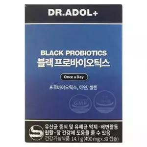 1박스 닥터아돌 블랙베리 블랙 프로바이오틱스 히게이아 유산균 징크