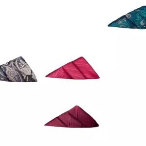 포켓스퀘어 실크 남성 수트 행커치프 패션 글로시 액세서리