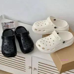 5cm 여름 통굽 샌들 EVA 물놀이 키높이 신발 슬리퍼yza604