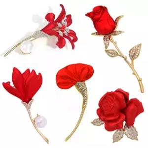 꽃 5월 카네이션 브로치 스승의날 어버이날 특선 부모님 선물 선생님선물 행사 답례품 세아커머스