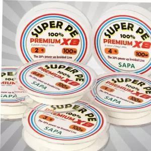 합사캐스팅 낚시줄 화이트 합사라인 낚시용품 루어용품 100M