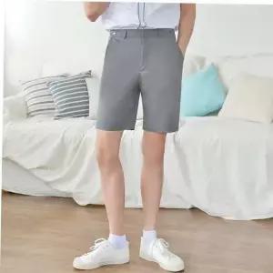 중학생교복 TBZ 교복몰 (빅사이즈)(허리조절)연그레이 교복 반바지.