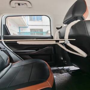 호환 차량용 3단 접이식 미니 테이블  폴 시트  야외 활동  뒷좌석 사무실  식사  숙제 필수 도구