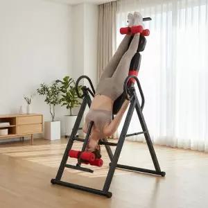 전동 거꾸리 물구나무 가정용 인버전 테이블 운동기구 허리 스트레칭 홈트기구 수동 옵션 가능